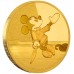 Niue 2,50 dollar 2016 Disney - Mickey Through the Ages 2 - Brave Little Tailor - 0,5 gram goud coincard Niue 2,50 dollar 2016 Disney - Mickey Through the Ages 2 - Brave Little Tailor - 0,5 gram goud coincard
