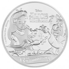 Disney Classic – Alice in Wonderland | 2016 Niue 2 Dollars 1 oz Silver Proof Coin