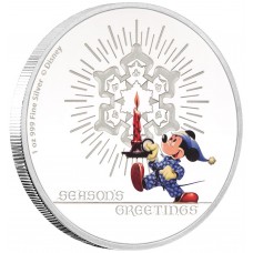 Disney Season’s Greetings Classic | 2016 Niue 2 Dollars 1 oz Silver Proof Coin