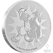 Disney Bullion 3 – Scrooge McDuck | 2018 Niue 2 Dollars 1 oz Silver Coin BU