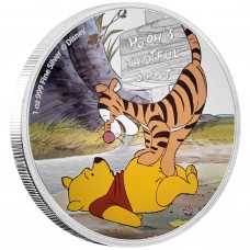 Disney Winnie the Pooh & Tigger | 2020 Niue 2 Dollars 1 oz Silver Proof Coin Disney Winnie the Pooh & Tigger | 2020 Niue 2 Dollars 1 oz Silver Proof Coin