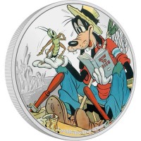 Disney Classic – Goofy 90th Anniversary | 2022 Niue 2 Dollars 1 oz Silver Proof Coin