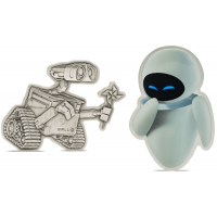 Disney Pixar – WALL-E and EVE | 2025 Niue 2 Dollars 2×1.5 oz Silver Proof Coin Set