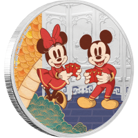 Disney Lunar – Year of the Mouse Longevity | 2020 Niue 2 Dollars 1 oz Silver Proof Coin
