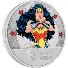 2021 WONDER WOMAN 80th anniversary™ - Niue 2 dollars 1 oz silver coin 2021 WONDER WOMAN 80th anniversary™ - Niue 2 dollars 1 oz silver coin