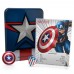 2021 Marvel CAPTAIN AMERICA SHIELD - Fiji 2 dollars 1 oz silver coin PRESALE