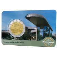 Finland 2 euro 2026 Raili en Reima Pietilä BU Coincard Engels Finland 2 euro 2026 Raili en Reima Pietilä BU Coincard Engels