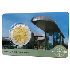 Finland 2 euro 2026 Raili en Reima Pietilä BU Coincard Engels Finland 2 euro 2026 Raili en Reima Pietilä BU Coincard Engels
