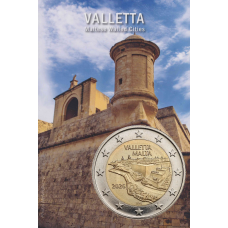 Malta 2 Euro 2026 Valletta BU Coincard