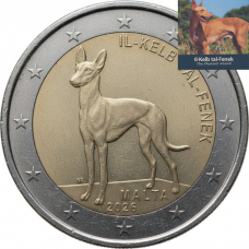 Malta 2 euro 2026 Faraohond Proof