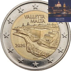Malta 2 Euro 2026 Valletta Proof