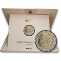 Vaticaan 2 euro 2025 Heilig Jaar BU in Blister Vaticaan 2 euro 2025 Heilig Jaar BU in Blister