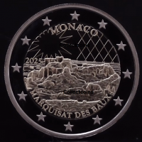 Monaco 2 euro 2025 Marquisat des Baux | Proof
