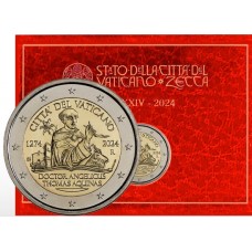 Vaticaan 2 euro 2024 Guglielmo Marconi BU in Blister Vaticaan 2 euro 2024 Guglielmo Marconi BU in Blister