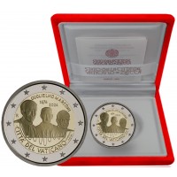 Vaticaan 2 euro 2024 Guglielmo Marconi Proof Vaticaan 2 euro 2024 Guglielmo Marconi Proof