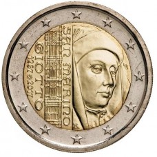 San Marino 2 euro 2017 'Giotto de Bondone´ BU in blister