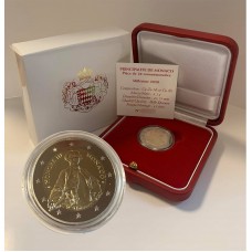 Monaco 2 euro 2020 Prins Honore III Proof