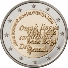 Slovenie 2 euro 2020 Adam Bohoric UNC