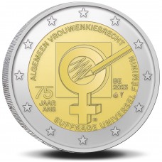 Belgie 2 euro 2023 Vrouwenkiesrecht UNC
