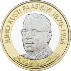 Finland 5 euro 2017 'Presidenten 7 - JK Paasikivi´ Unc