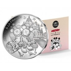 Frankrijk 50 euro 2018: 'Mickey Mouse & La France - Montmartre' in blister