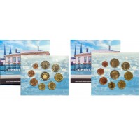 Luxemburg BU set 2024 2x: incl. 2€ Feiersteppler + Guillaume II IOC Foto