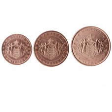 Monaco UNC set 2005