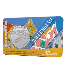 Nederland 5 euro 2023 Willemstad BU in coincard Nederland 5 euro 2023 Willemstad BU in coincard