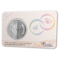 Nederland 5 Euro 2026 Openstelling Huwelijk UNC Coincard