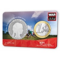 Nederland 1 euro 2025 30 jaar War Child | BU coincard