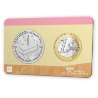 Nederland 1 euro 2026 100 jaar HEMA BU Coincard