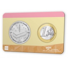 Nederland 1 euro 2026 100 jaar HEMA BU Coincard Nederland 1 euro 2026 100 jaar HEMA BU Coincard