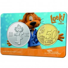 Nederland 50 cent 2022: Loeki de Leeuw in coincard