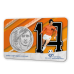 Johan Cruijff Legacy 2016-2026 Penning in Coincard Oranje-Ajax Editie