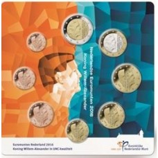Nederland UNC blister set 4 - 2016