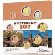 Nederland UNC blister set 6 - 2017