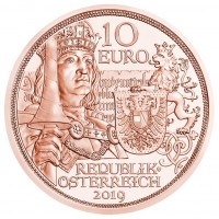 Oostenrijk 10 Euro 2019 Ridderlijkheid Ridders Koper UNC Oostenrijk 10 Euro 2019 Ridderlijkheid Ridders Koper UNC