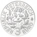 Oostenrijk 3 euro 2018 De Uil UNC