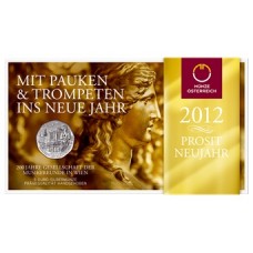 Oostenrijk 5 Euro 2012 Gesellschaft der Musikfreunde in Wien Zilver BU Blister Oostenrijk 5 Euro 2012 Gesellschaft der Musikfreunde in Wien Zilver BU Blister