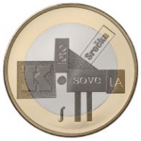 Slovenie 3 Euro 2026 Srecko Kosovel UNC Slovenie 3 Euro 2026 Srecko Kosovel UNC