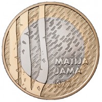 Slovenie 3 euro 2022 Matija Jama UNC