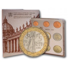 Vatican City BU Coin Set 2025 with 5 Euro Vatican City BU Coin Set 2025 with 5 Euro