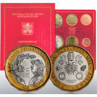 Vaticaan BU set 2024 met 5 euro Vaticaan BU set 2024 met 5 euro