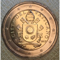 Vaticaan 2 euro 2017 UNC - type 5