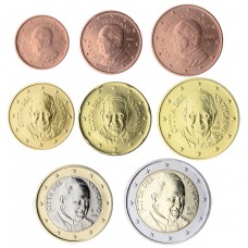 Vaticaan UNC set 2015
