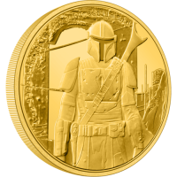 2021 Star Wars The Mandalorian Classics 1) THE MANDALORIAN™ - Niue 25 dollars 1/4 oz gold coin