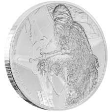Niue 2 dollar 2017 Star Wars - Classics - 8. Chewbacca™ - 1 Oz. zilver