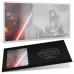 Niue 7x 1 dollar 2018-2019 Star Wars Coin Note Collection - The Force Awakens™ - 5 gr silver foil Niue 7x 1 dollar 2018-2019 Star Wars Coin Note Collection - The Force Awakens™ - 5 gr silver foil