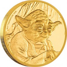 Niue 25 dollars 2016 Star Wars Classics Yoda - 1/4 oz gold coin goud