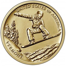US American Innovative Dollar 2022 - 15 Vermont D
